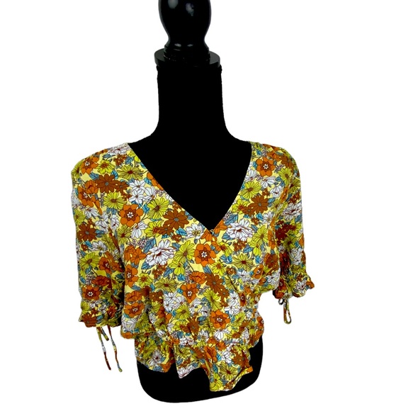 Amuse Society Blouse Lg - Picture 1 of 13